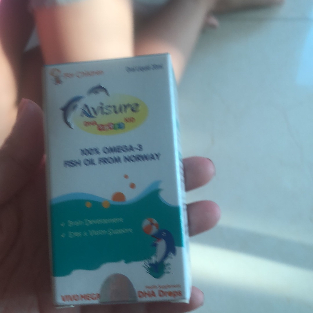 Avisure DHA Smart Kid 20ml - Bổ sung DHA tinh khiết cho trẻ sơ sinh, hỗ trợ phát triển não bộ, hệ thần kinh và thị lực, chất lượng từ Nauy.