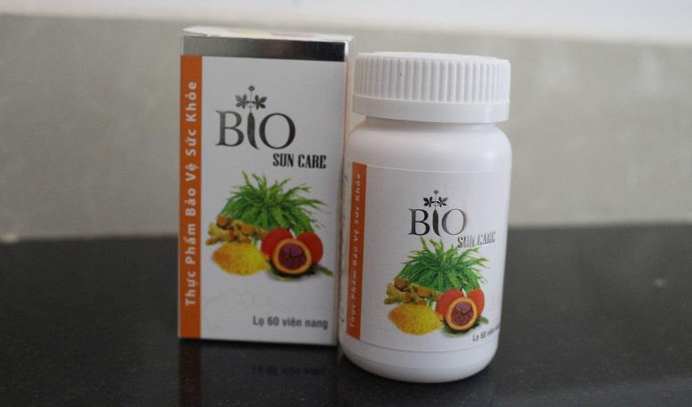 Viên Uống Chống Nắng Toàn Thân Bio SunCare - Giải Pháp Chống Nắng Từ Thiên Nhiên, Bảo Vệ Da Khỏi UV, Cải Thiện Nám Sạm, 60 Viên