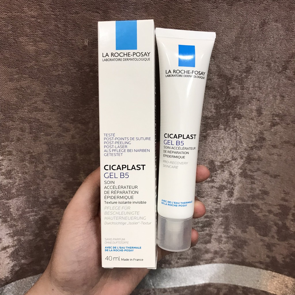 (40ml) Gel Làm Mờ Sẹo La Roche Posay Cicaplast Gel B5 40ml - Hỗ Trợ Phục Hồi Da, Giảm Kích Ứng, Làm Dịu, Phù Hợp Mọi Loại Da chính hãng