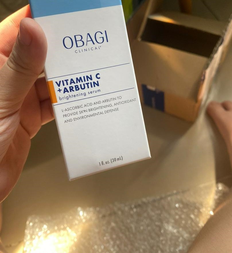 (Xách tay) Serum Dưỡng Trắng Da Obagi Clinical Vitamin C+ Arbutin - Dưỡng Da Sáng Khỏe, Ngăn Ngừa Oxy Hóa, Phù Hợp Mọi Loại Da 30ml chính hãng