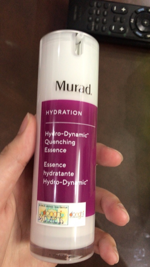 Tinh Chất Cấp Nước Murad Hydro Dynamic Quenching Essence – Dưỡng Ẩm Căng Mọng, Phục Hồi Da, Phù Hợp Mọi Loại Da, Lọ 30ml