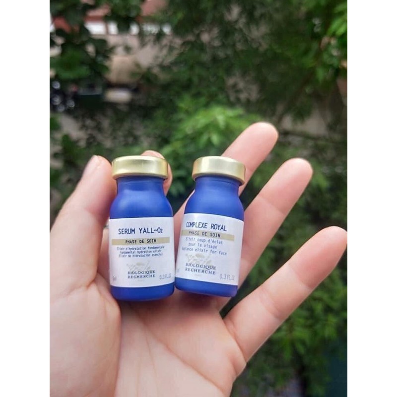 Serum Yall O2 Biologique Recherche - Dưỡng Ẩm, Căng Đầy và Đều Màu Da 8ml - Công Nghệ Nano Hỗ Trợ Tái Tạo Collagen