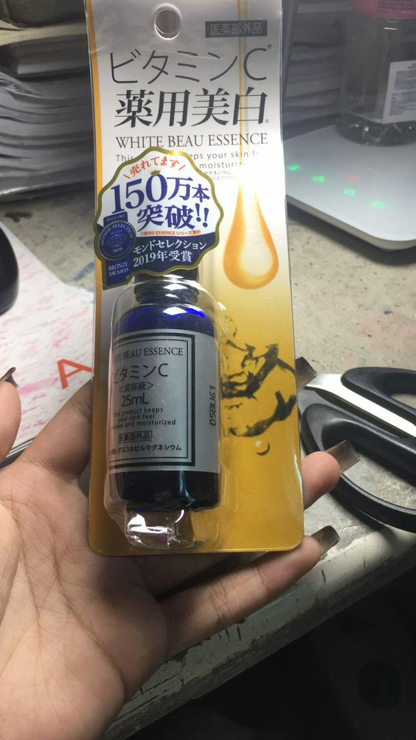 Tinh Chất Dưỡng Sáng Da White Pure Beau Essence Vitamin C 25ml - Serum Dưỡng Trắng Da, Làm Mờ Nám, Tàn Nhang, Cải Thiện Da Lão Hóa