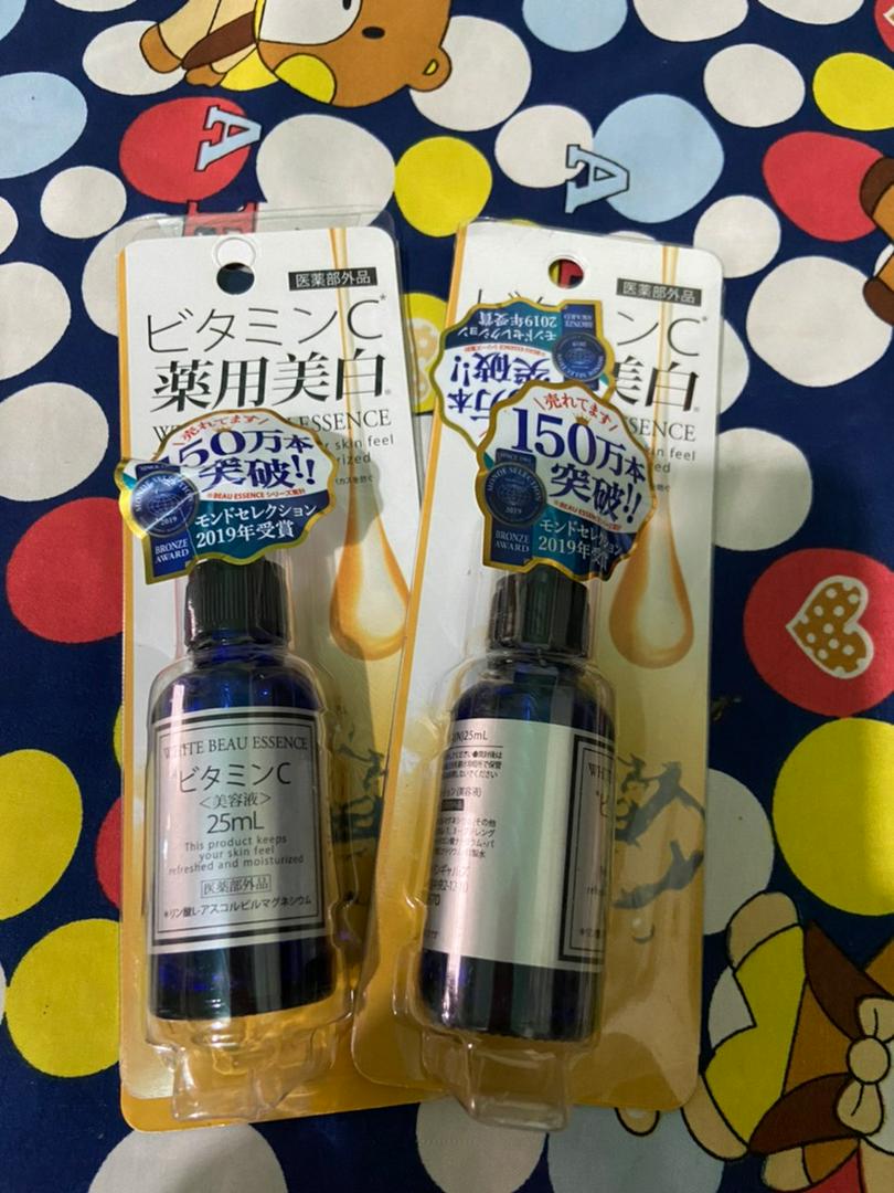 Tinh Chất Dưỡng Sáng Da White Pure Beau Essence Vitamin C 25ml - Serum Dưỡng Trắng Da, Làm Mờ Nám, Tàn Nhang, Cải Thiện Da Lão Hóa