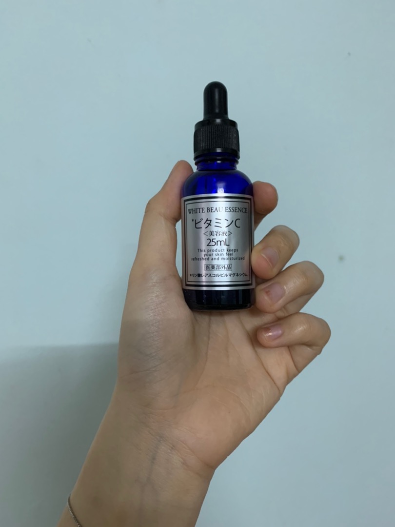 Tinh Chất Dưỡng Sáng Da White Pure Beau Essence Vitamin C 25ml - Serum Dưỡng Trắng Da, Làm Mờ Nám, Tàn Nhang, Cải Thiện Da Lão Hóa