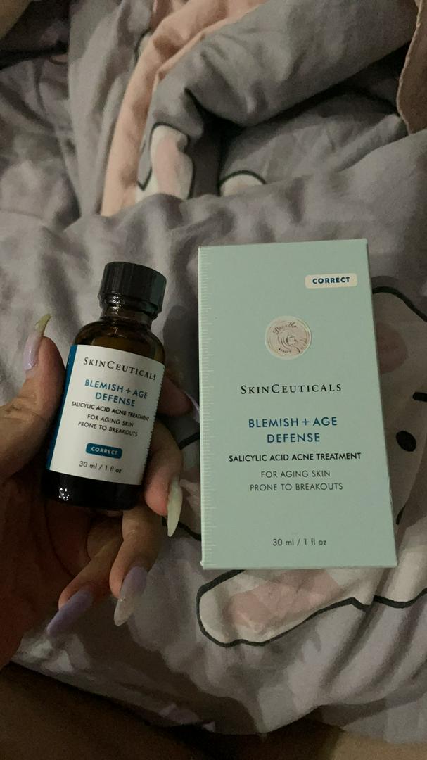Serum SkinCeuticals Blemish + Age Defense 30ml - Hỗ Trợ Trị Mụn, Ngừa Lão Hóa, Làm Sáng Da, Kiểm Soát Dầu Thừa