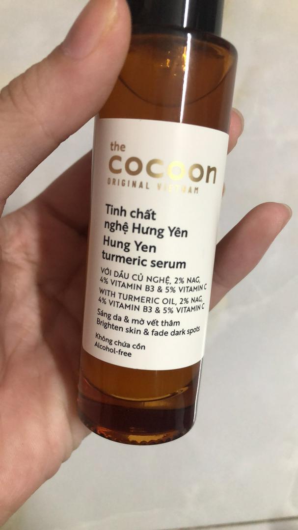 Tinh Chất Nghệ Hưng Yên Cocoon Turmeric Serum Giảm Thâm Mụn - Chăm Sóc Da Hiệu Quả, Hỗ Trợ Mờ Sẹo, Dưỡng Ẩm Da