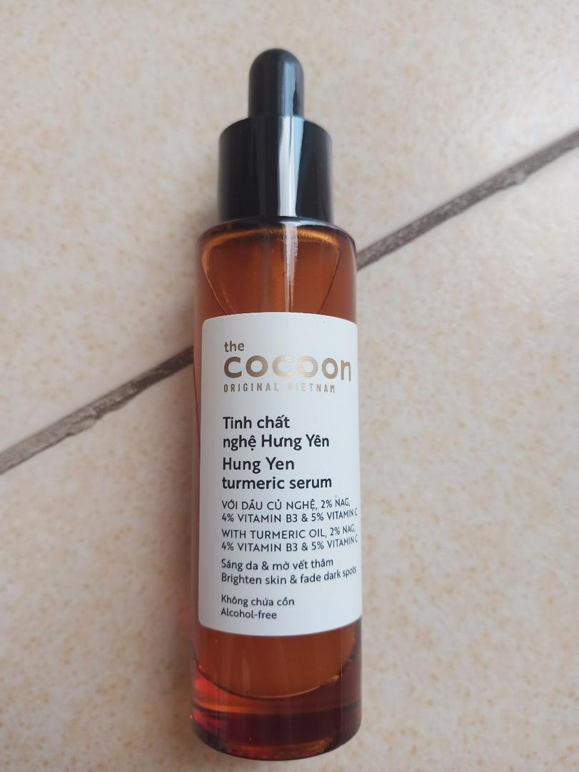 Tinh Chất Nghệ Hưng Yên Cocoon Turmeric Serum Giảm Thâm Mụn - Chăm Sóc Da Hiệu Quả, Hỗ Trợ Mờ Sẹo, Dưỡng Ẩm Da