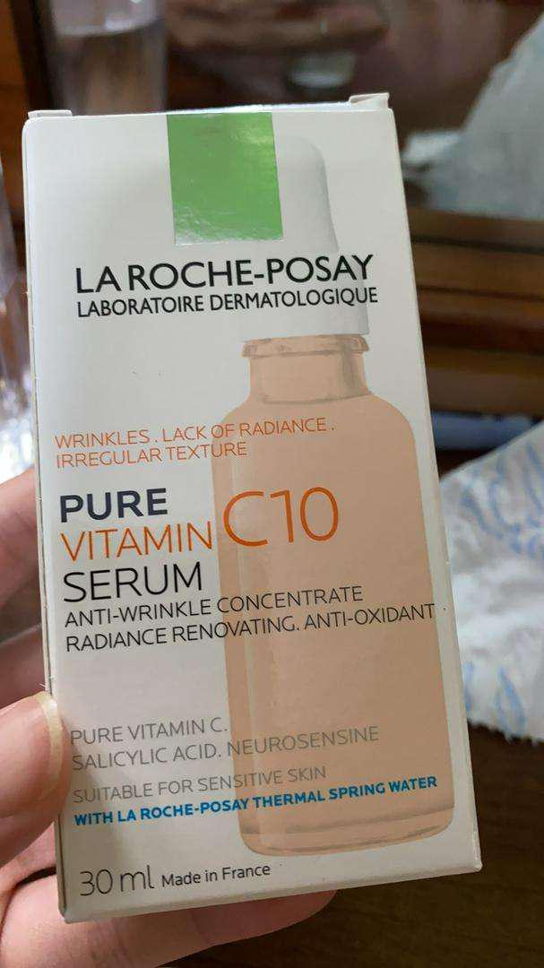 Serum Dưỡng Sáng Da La Roche Posay Pure Vitamin C10 - Giúp Cải Thiện Kết Cấu Da, Mờ Thâm Nám, 30ml