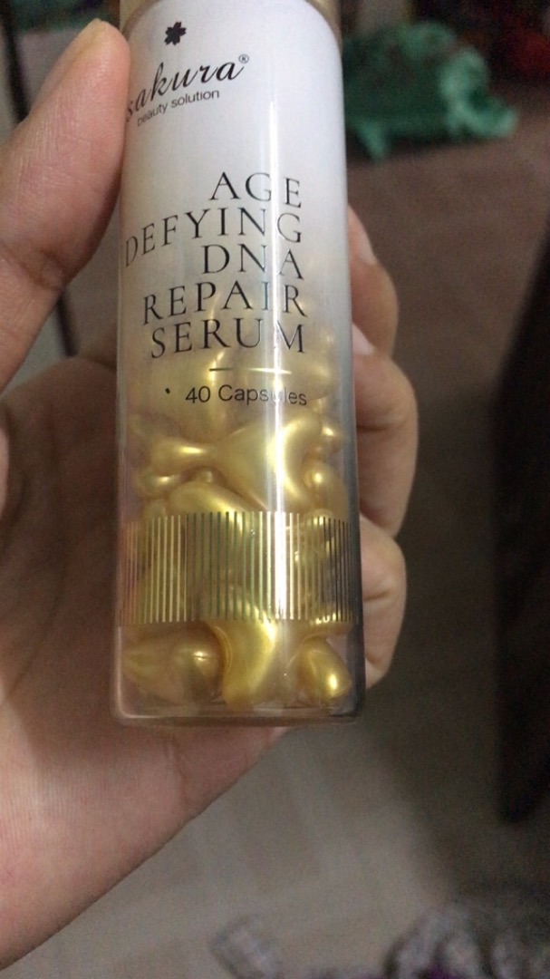 Serum Dưỡng Da Sakura Age Defying DNA Repair - Serum Trẻ Hóa Da, Phục Hồi Chuyên Sâu Từ Nhật Bản, Hỗ Trợ Chăm Sóc Da Mặt