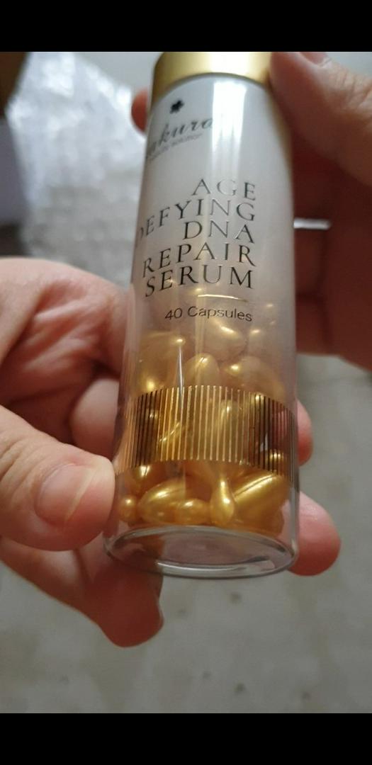 Serum Dưỡng Da Sakura Age Defying DNA Repair - Serum Trẻ Hóa Da, Phục Hồi Chuyên Sâu Từ Nhật Bản, Hỗ Trợ Chăm Sóc Da Mặt