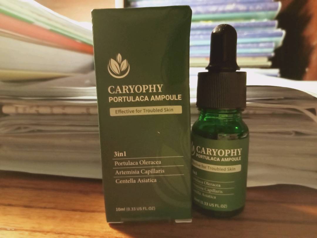 Serum Giảm Mụn và Thâm Caryophy Portulaca Ampoule 10ml - Sản Phẩm Chăm Sóc Da Từ Thiên Nhiên, Hiệu Quả Tức Thì
