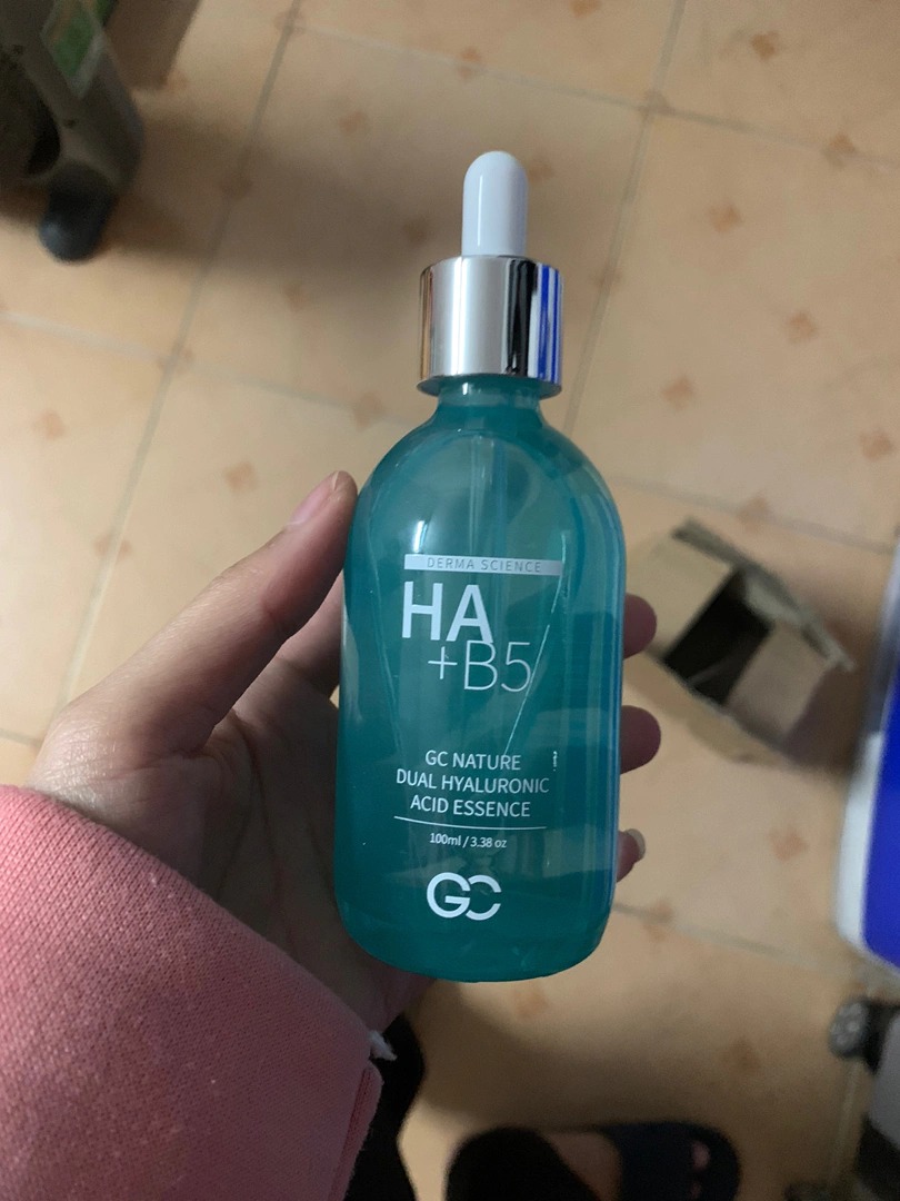 Serum HA + B5 GC Derma Science 100ml - Dưỡng ẩm, làm dịu da, giảm mẩn đỏ, phục hồi da nhạy cảm, hiệu quả cao cho làn da khỏe mạnh