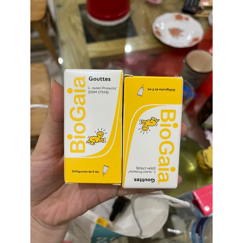 Men Vi Sinh BioGaia Dạng Tuýp 5ml - Hỗ Trợ Tiêu Hóa, Giảm Nôn Trớ, Đau Bụng Cho Trẻ Sơ Sinh - Lợi Khuẩn Từ Sữa Mẹ