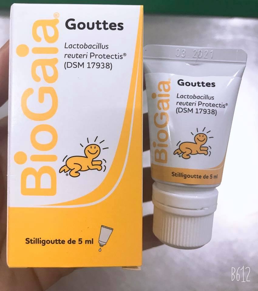 Men Vi Sinh BioGaia Dạng Tuýp 5ml - Hỗ Trợ Tiêu Hóa, Giảm Nôn Trớ, Đau Bụng Cho Trẻ Sơ Sinh - Lợi Khuẩn Từ Sữa Mẹ