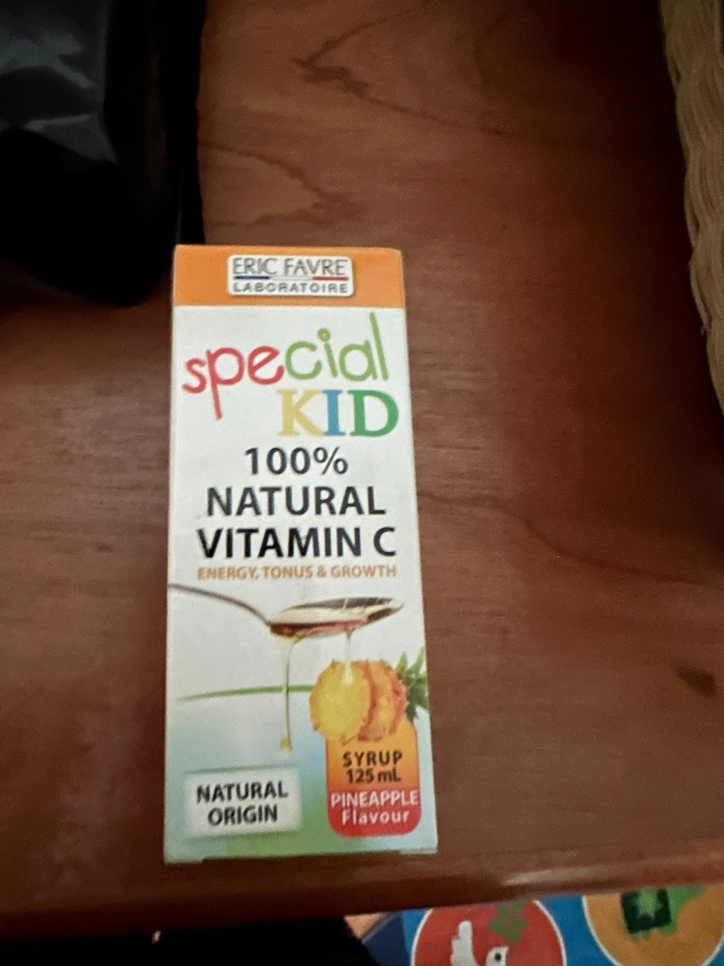 Siro Special Kid Vitamin C 100% Tự Nhiên 125ml - Hỗ Trợ Tăng Đề Kháng Cho Trẻ - Hương Vị Hoa Quả Ngon Miệng