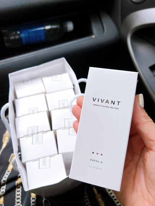 Serum Tái Tạo Da Vivant Exfol-A Forte - Giúp Làm Sáng, Giảm Nếp Nhăn, Thích Hợp Da Dầu, 29.6ml