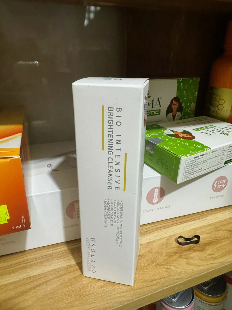 Sữa Rửa Mặt Trắng Da Usolab Bio Intensive Brightening Cleanser 150ml - Làm Sáng Da, Ngăn Ngừa Lão Hóa, Dưỡng Ẩm Tốt Nhất