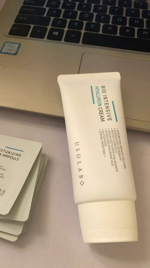 Kem Dưỡng Căng Bóng Usolab Bio Intensive Hyaluron Cream 50ml - Cấp Nước, Sáng Da, Phục Hồi Tổn Thương, Giúp Da Mịn Màng, Tươi Trẻ