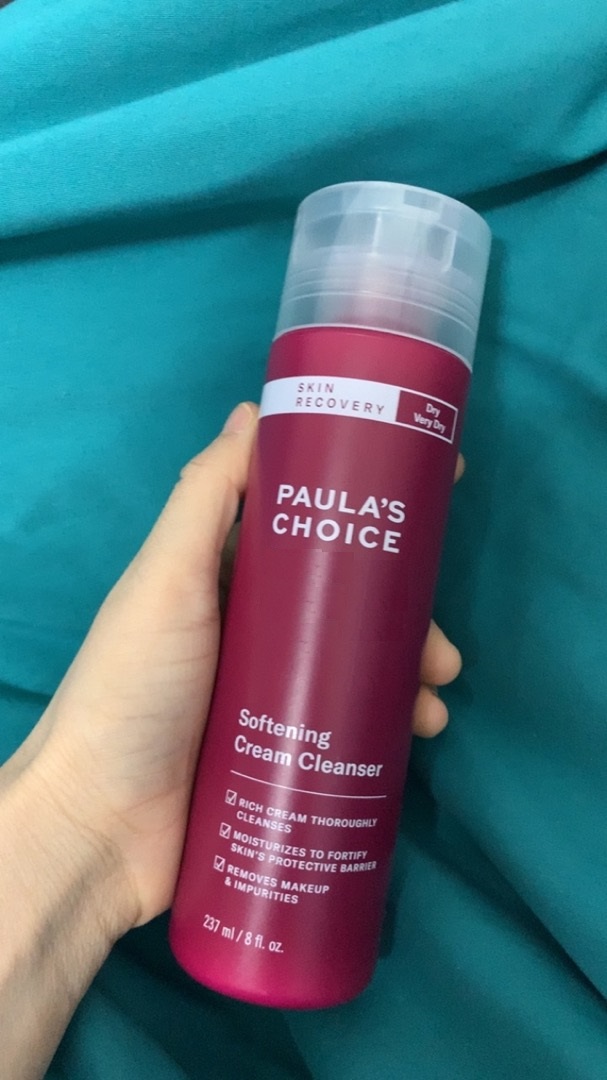 Sữa Rửa Mặt Paula's Choice Skin Recovery Softening Cream Cleanser 237ml - Giúp Làm Sạch, Dưỡng Ẩm Da Nhạy Cảm, Chăm Sóc Da Tổn Thương