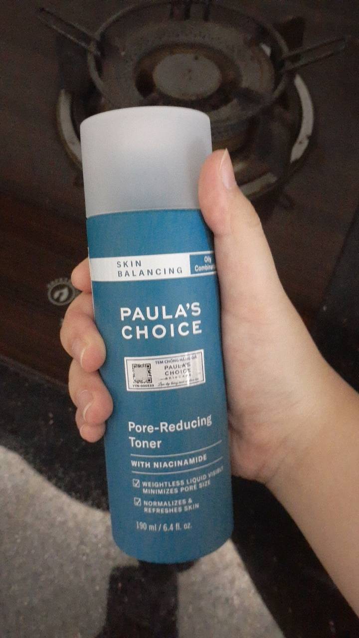 Nước Hoa Hồng Paula's Choice Pore Reducing Toner 190ml - Dành Cho Da Dầu Mụn, Cân Bằng Da, Giảm Lỗ Chân Lông, Chăm Sóc Da Hiệu Quả