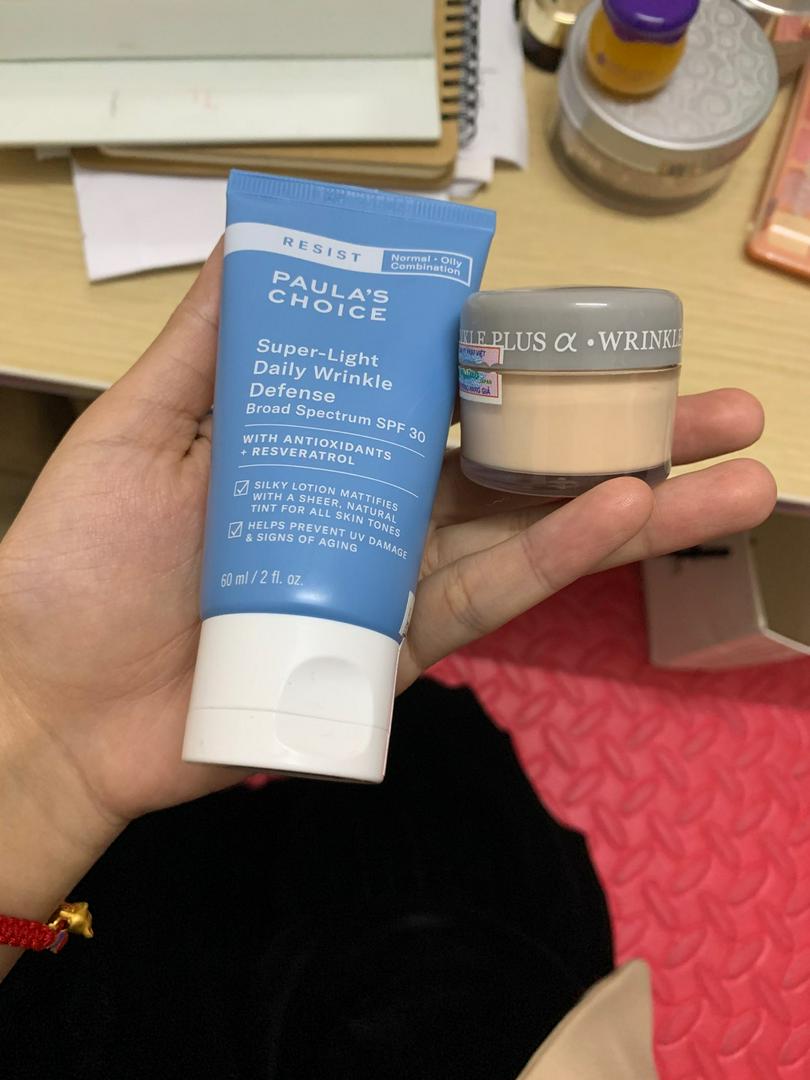 Kem Dưỡng Da Chống Nắng Paula's Choice Resist Super-Light Wrinkle Defense SPF 30 - Bảo Vệ Da Khỏi Tia UV, Phục Hồi Làn Da Khỏe Mạnh