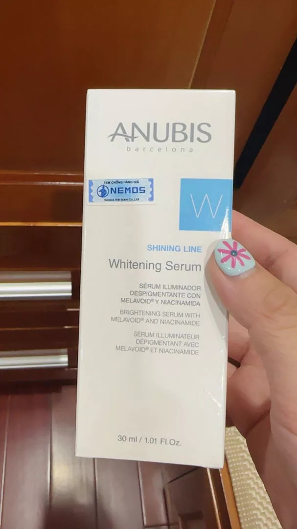Serum Dưỡng Trắng Da Anubis Whitening Illuminating Treasure 30ml - Gel Làm Sáng Da, Giảm Đốm Nâu, Ngăn Nếp Nhăn, Duy Trì Độ Ẩm