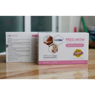 Bào Tử Lợi Khuẩn Cho Mẹ Và Bé LiveSpo Preg-Mom - Hỗ Trợ Tiêu Hóa, Giúp Cân Bằng Hệ Vi Sinh Đường Ruột Cho Sức Khỏe Mẹ Và Bé
