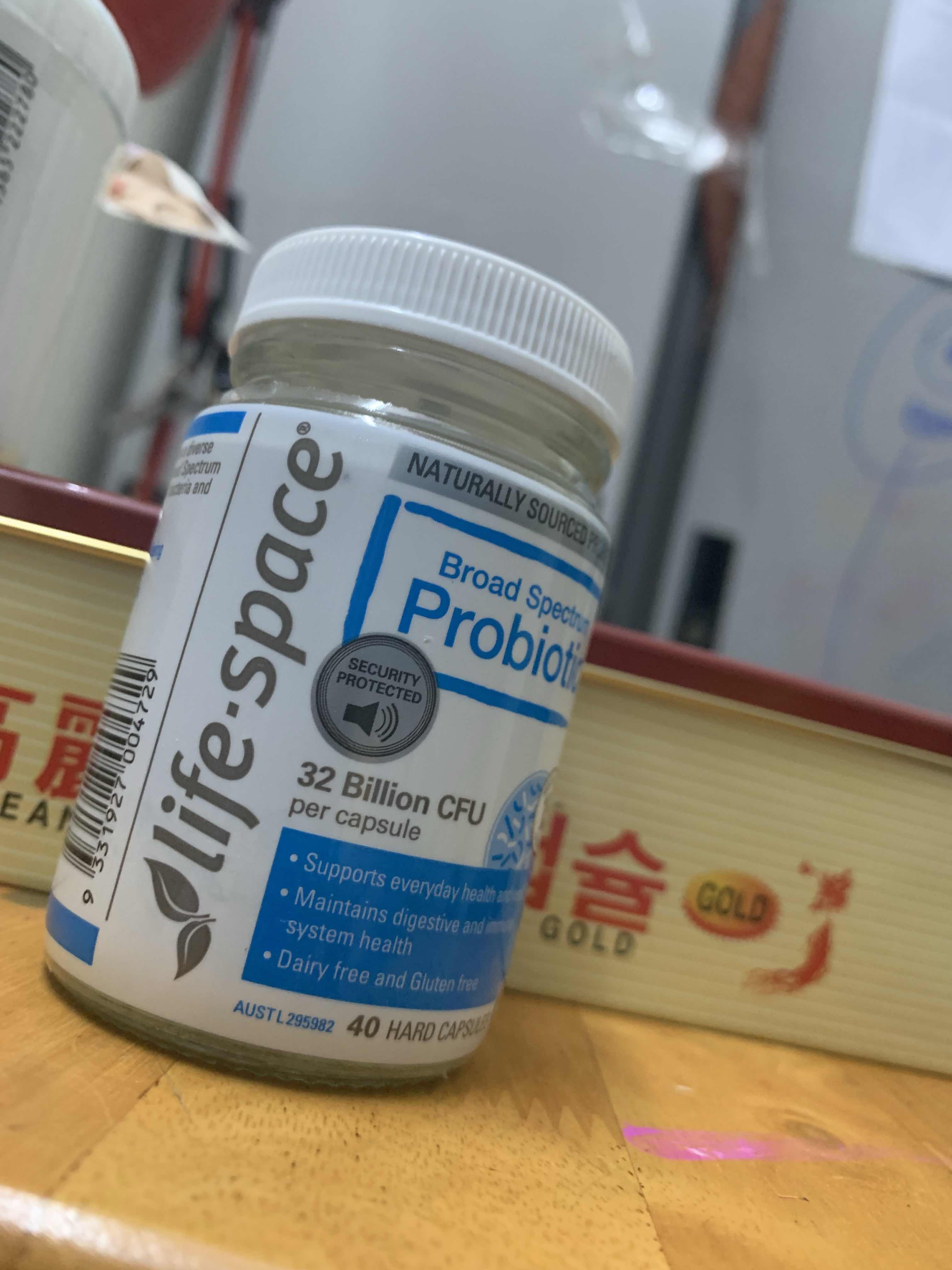 Men vi sinh Úc Life Space Probiotic 60 viên - Hỗ trợ tiêu hóa với 32 tỷ lợi khuẩn chính hãng từ Úc