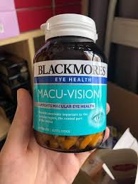 Viên uống Blackmores Macu-Vision chính hãng từ Úc - Bổ sung dinh dưỡng cho mắt khỏe mạnh, bảo vệ khỏi ánh sáng xanh, 150 viên