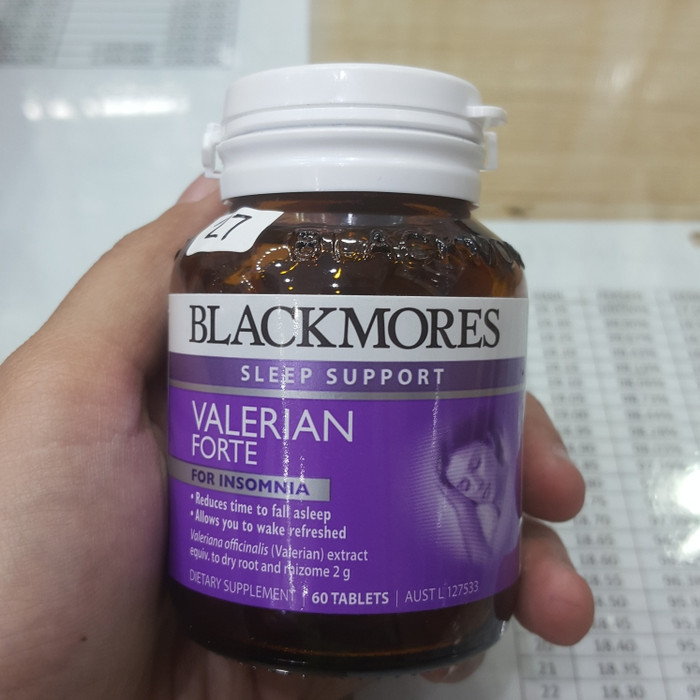 Viên Uống Hỗ Trợ Giấc Ngủ Blackmores Valerian Forte 2000mg - Cải Thiện Giấc Ngủ Ngon Hơn, Giảm Căng Thẳng, 30 Viên