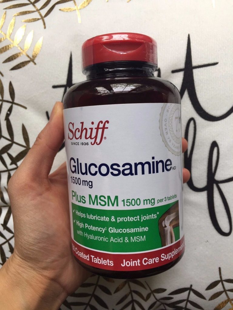 (Fullbox) Viên uống Schiff Glucosamine Plus MSM 1500mg - Hỗ trợ xương khớp hiệu quả, 150 viên, sản phẩm dinh dưỡng cao cấp từ Mỹ Chính hãng