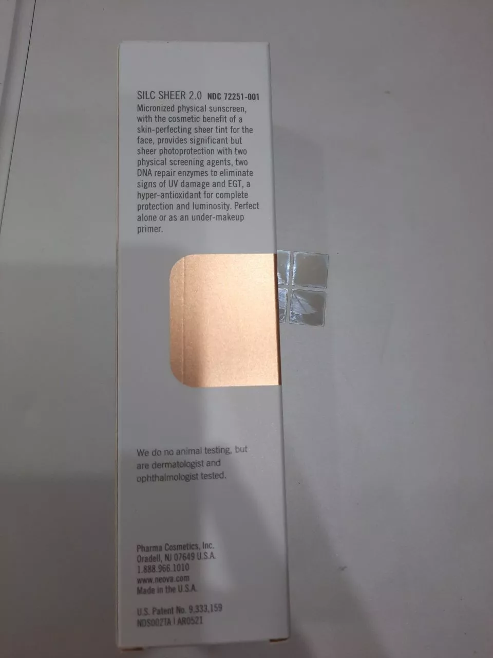 Kem Nền Chống Nắng Neova Damage Control Silc Sheer 2.0 SPF40 - Bảo Vệ Da Toàn Diện & Chống Nắng Không Dầu, Dành Cho Mọi Loại Da