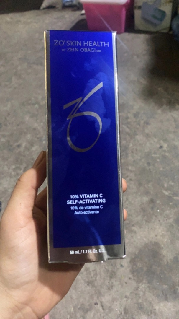 Serum Dưỡng Sáng Da Zo Skin Health 10% Vitamin C Self-Activating 50ml - Làm Đều Màu Da, Giảm Nếp Nhăn, Tái Tạo Da Tươi Trẻ