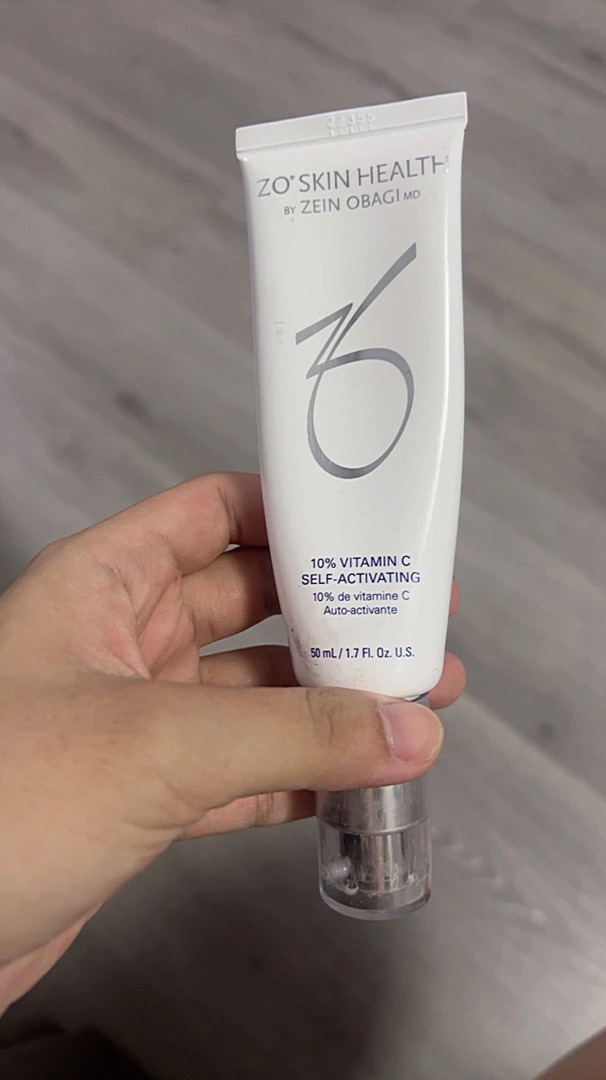 Serum Dưỡng Sáng Da Zo Skin Health 10% Vitamin C Self-Activating 50ml - Làm Đều Màu Da, Giảm Nếp Nhăn, Tái Tạo Da Tươi Trẻ