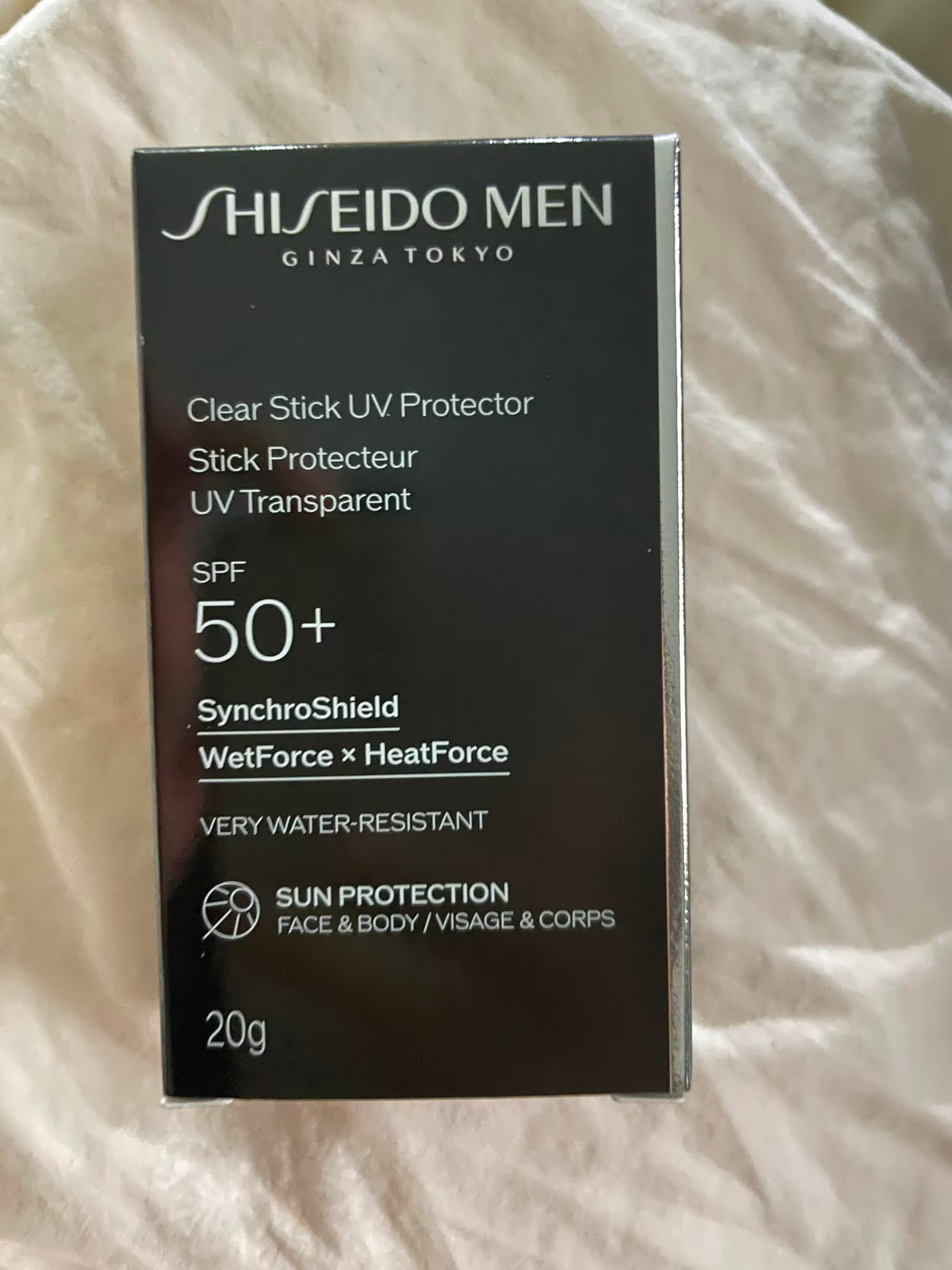 Kem Chống Nắng Dạng Thỏi Shiseido Men Clear Stick UV Protector 20g - Bảo vệ Da Nam Giới Chống Tia UVA/UVB, Siêu Bền và Tươi Mát