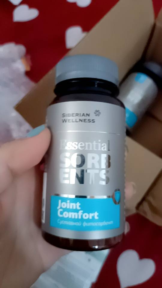 Bột Uống Hỗ Trợ Xương Khớp Siberian Essential Sorbents Joint Comfort 80g - Tăng Cường Sức Khỏe Xương Khớp, Dễ Uống, Chiết Xuất Tự Nhiên