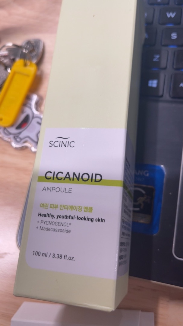Tinh Chất Chống Oxy Hóa Scinic Cicanoid Ampoule 100ml - Serum Dưỡng Ẩm, Tăng Đàn Hồi Và Ngăn Ngừa Lão Hóa Da