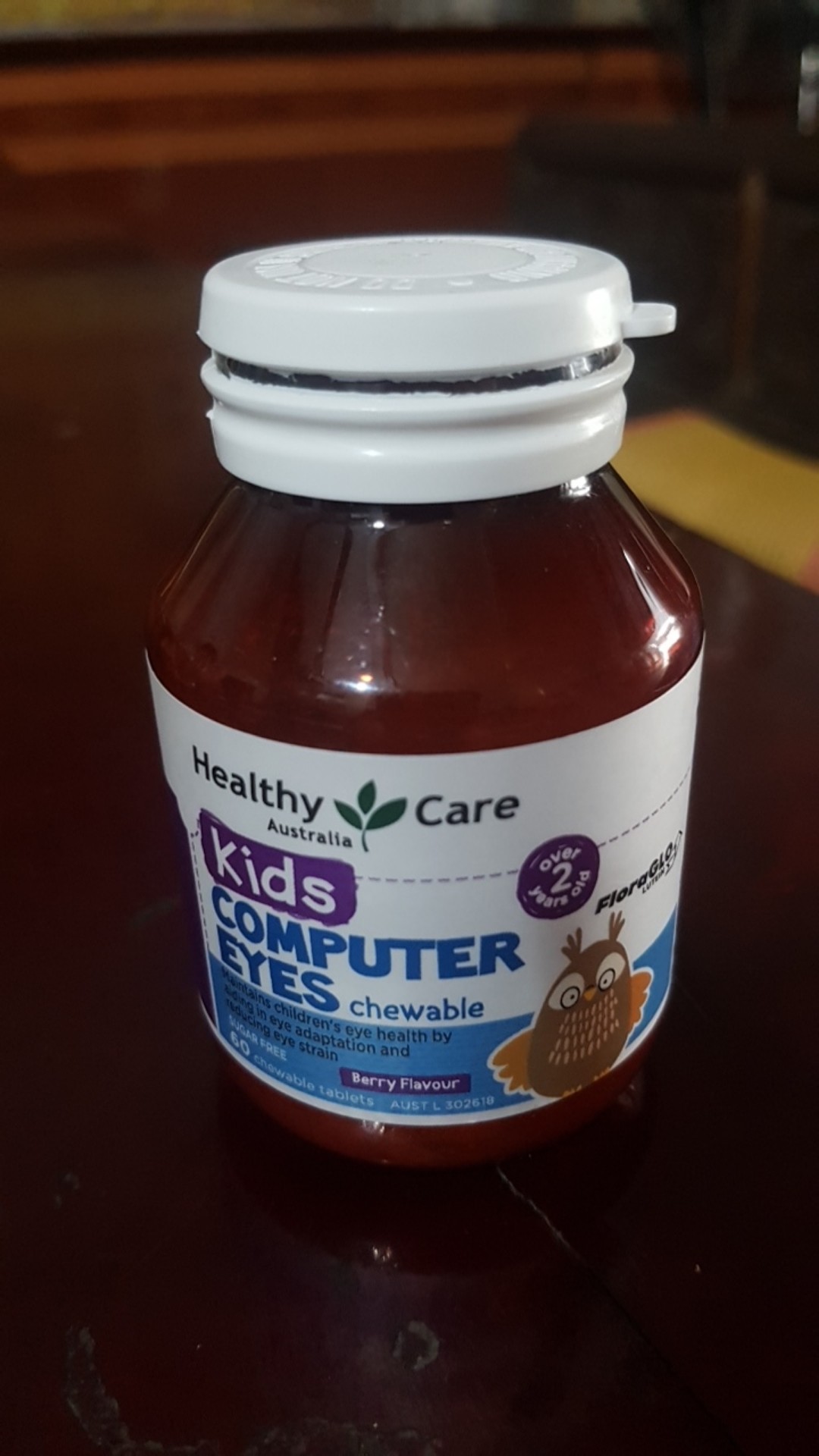 Viên Nhai Hỗ Trợ Mắt Cho Bé Healthy Care Kids Computer Eyes - Bảo Vệ Thị Lực, Giảm Mỏi Mắt, Dành Cho Trẻ Từ 2-12 Tuổi