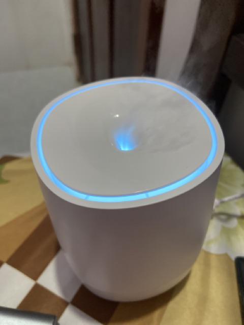 Máy phun sương tạo ẩm mini Xiaomi HL120ml - Thiết bị hỗ trợ tinh dầu, làm ẩm không khí cho phòng ngủ, văn phòng màu trắng/hồng
