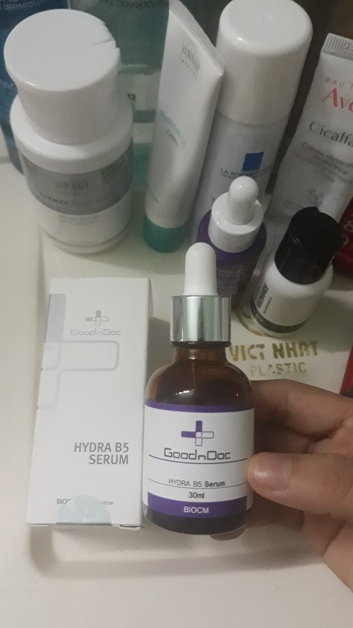 Serum GoodnDoc Hydra B5 30ml - Dưỡng ẩm phục hồi da, làm sáng, giảm nếp nhăn - Dành cho mọi loại da, chính hãng Hàn Quốc