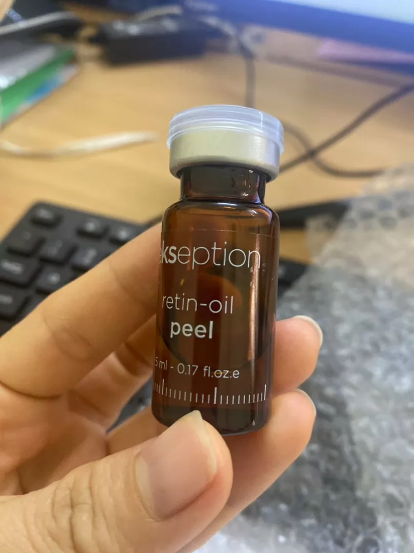 Tinh Chất Ekseption Retin-Oil Peel 5ml - Serum Hỗ Trợ Trẻ Hóa, Căng Bóng Da, Giảm Nếp Nhăn, Thích Hợp Cho Da Dầu Mụn