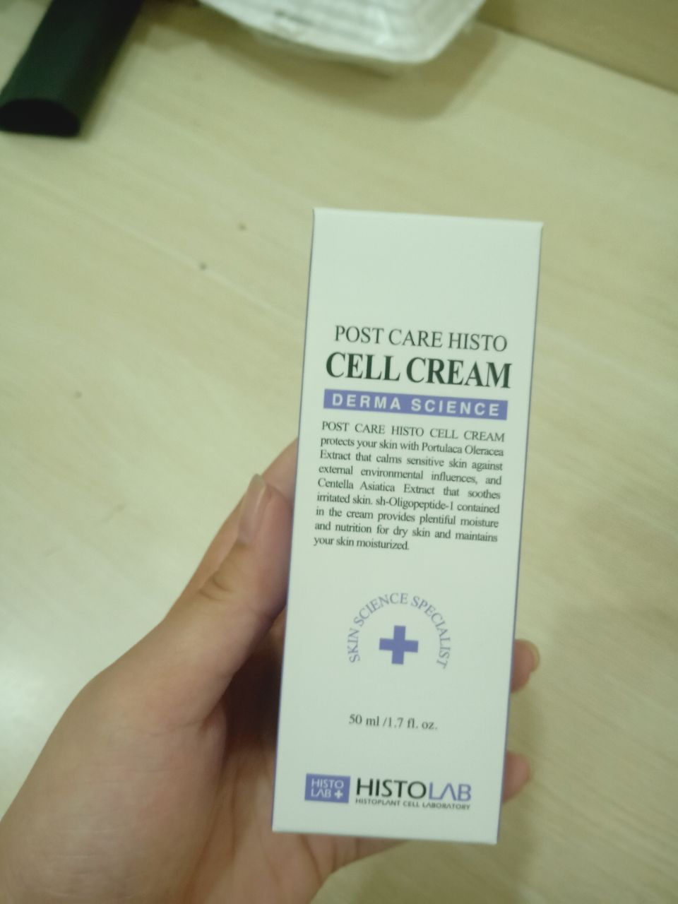 Kem Dưỡng Da Sau Laser Histo Cell Cream - Hỗ Trợ Làm Lành Da, Bảo Vệ Sẹo, Phục Hồi Da Tổn Thương - Dành Cho Tất Cả Loại Da 50ml