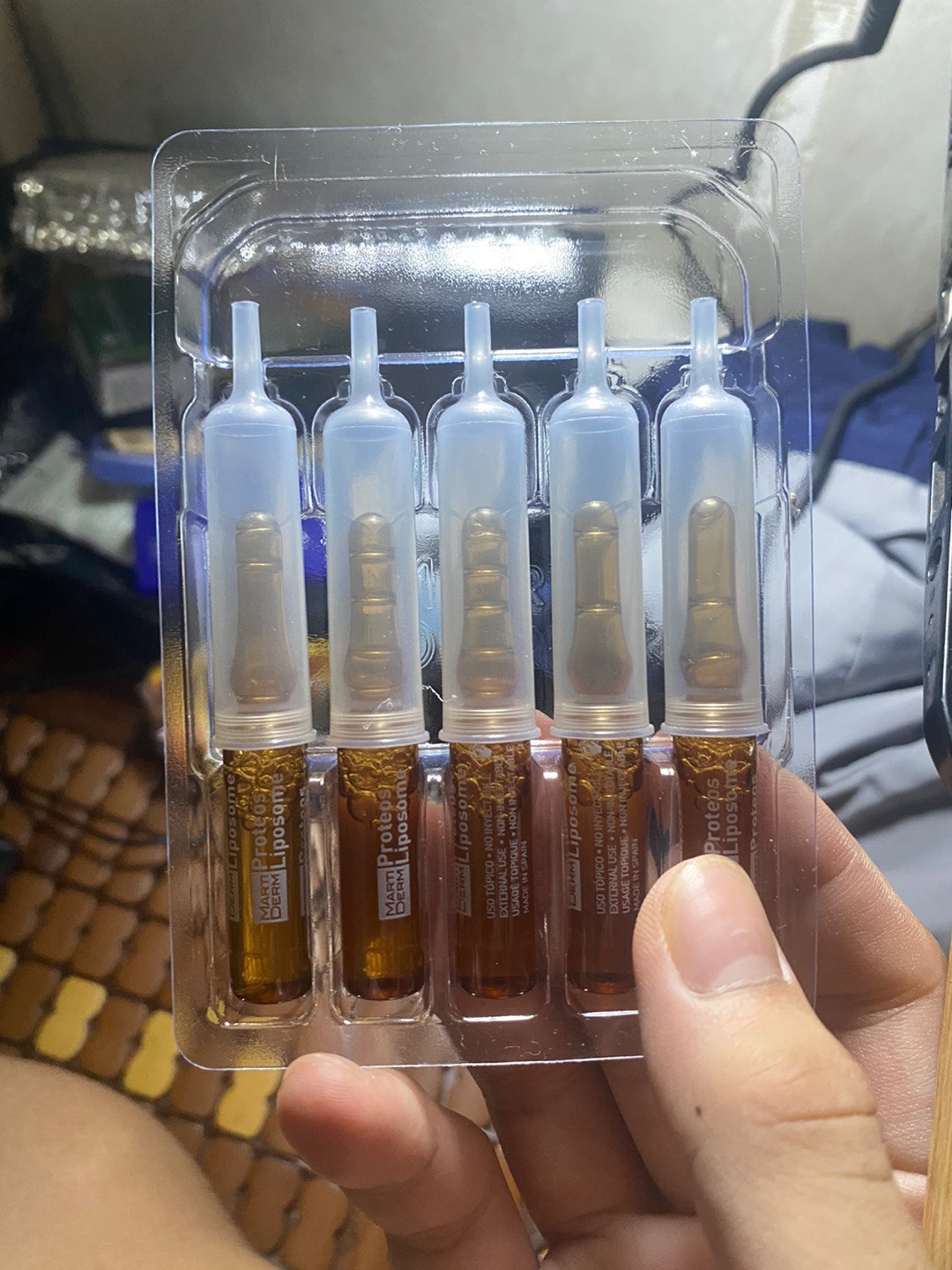 Serum Martiderm The Originals Proteos Liposome 30 ống - Dưỡng ẩm, điều tiết bã nhờn cho da dầu nhạy cảm, chống oxy hóa hiệu quả