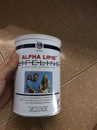 Sữa Non Alpha Lipid Lifeline 450g - Tăng Cường Sức Khỏe, Hỗ Trợ Đề Kháng Cho Trẻ Em Và Người Lớn, Chất Lượng New Zealand