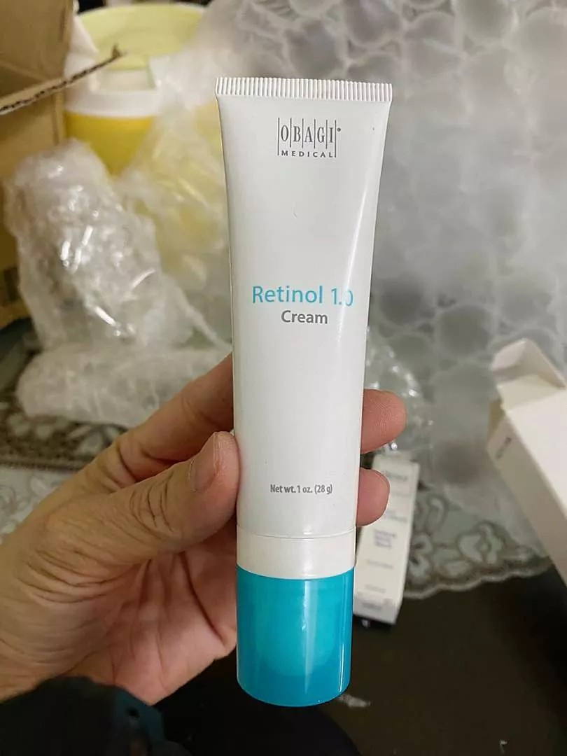 Kem Trị Mụn Obagi Retinol 1.0 - Giúp Làm Sáng Da, Chống Lão Hóa, Dưỡng Ẩm Hiệu Quả, Phù Hợp Cho Da Dầu, Da Thường, 28g