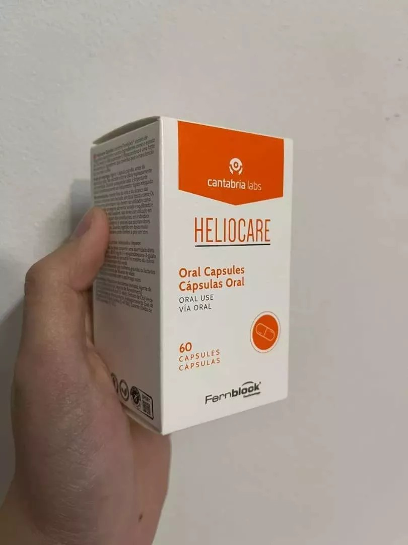 Viên uống Heliocare Oral Chống Nắng Bảo Vệ Da - Công Nghệ Dương Xỉ, 60 Viên, Giúp Ngăn Ngừa Tia UV và Lão Hóa Da