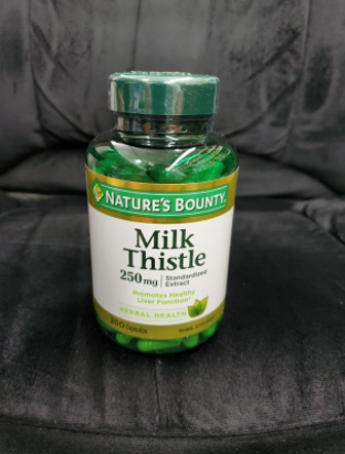 Viên uống hỗ trợ thải độc gan Nature’s Bounty Milk Thistle 250mg - Hộp 200 viên - Giải độc gan, phục hồi sức khỏe, hàng Mỹ