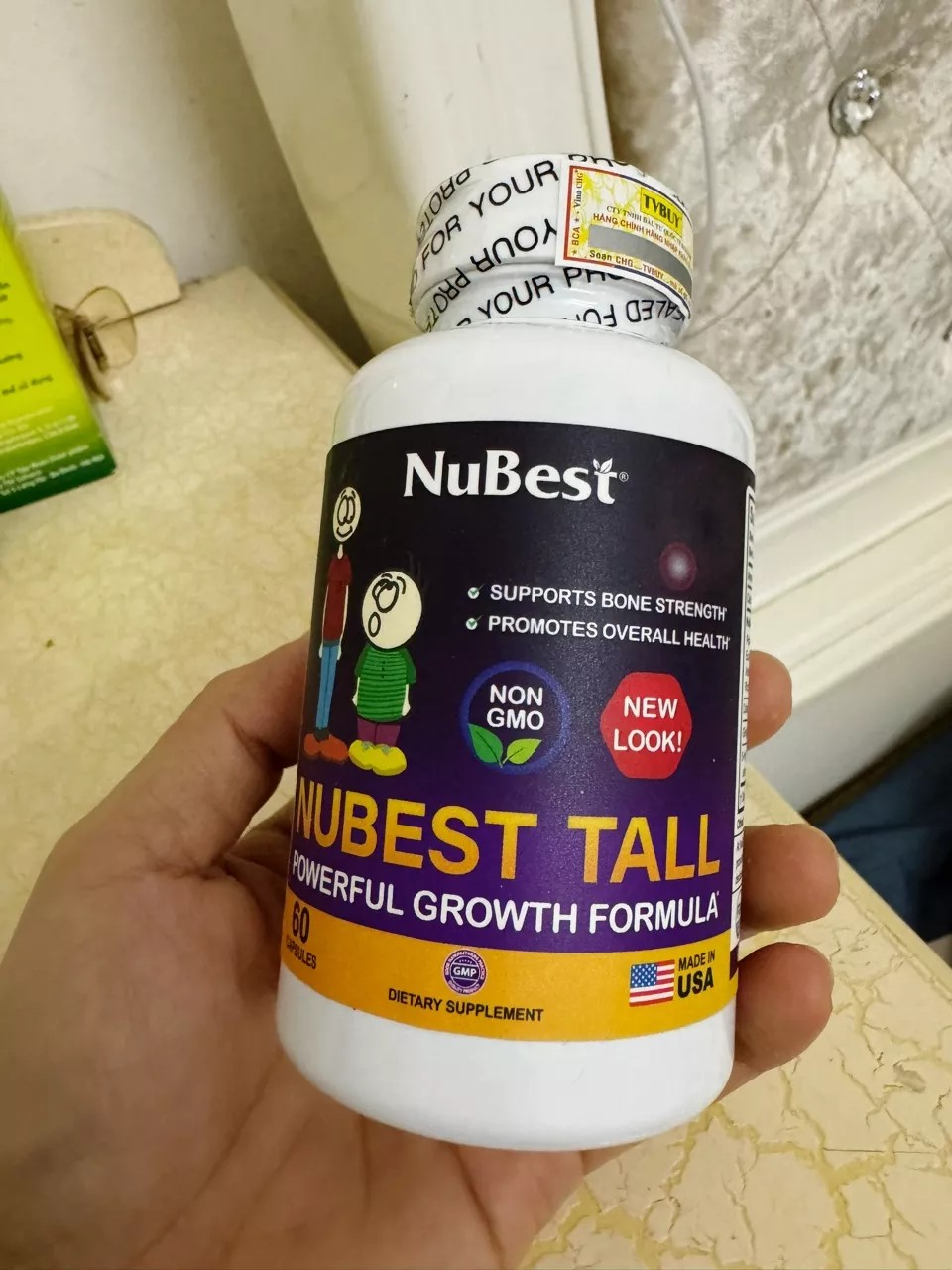 Viên Uống NuBest Tall Tăng Chiều Cao Tối Đa - Hỗ Trợ Phát Triển Chiều Cao và Sức Khỏe Trí Não Cho Trẻ Em và Thanh Thiếu Niên
