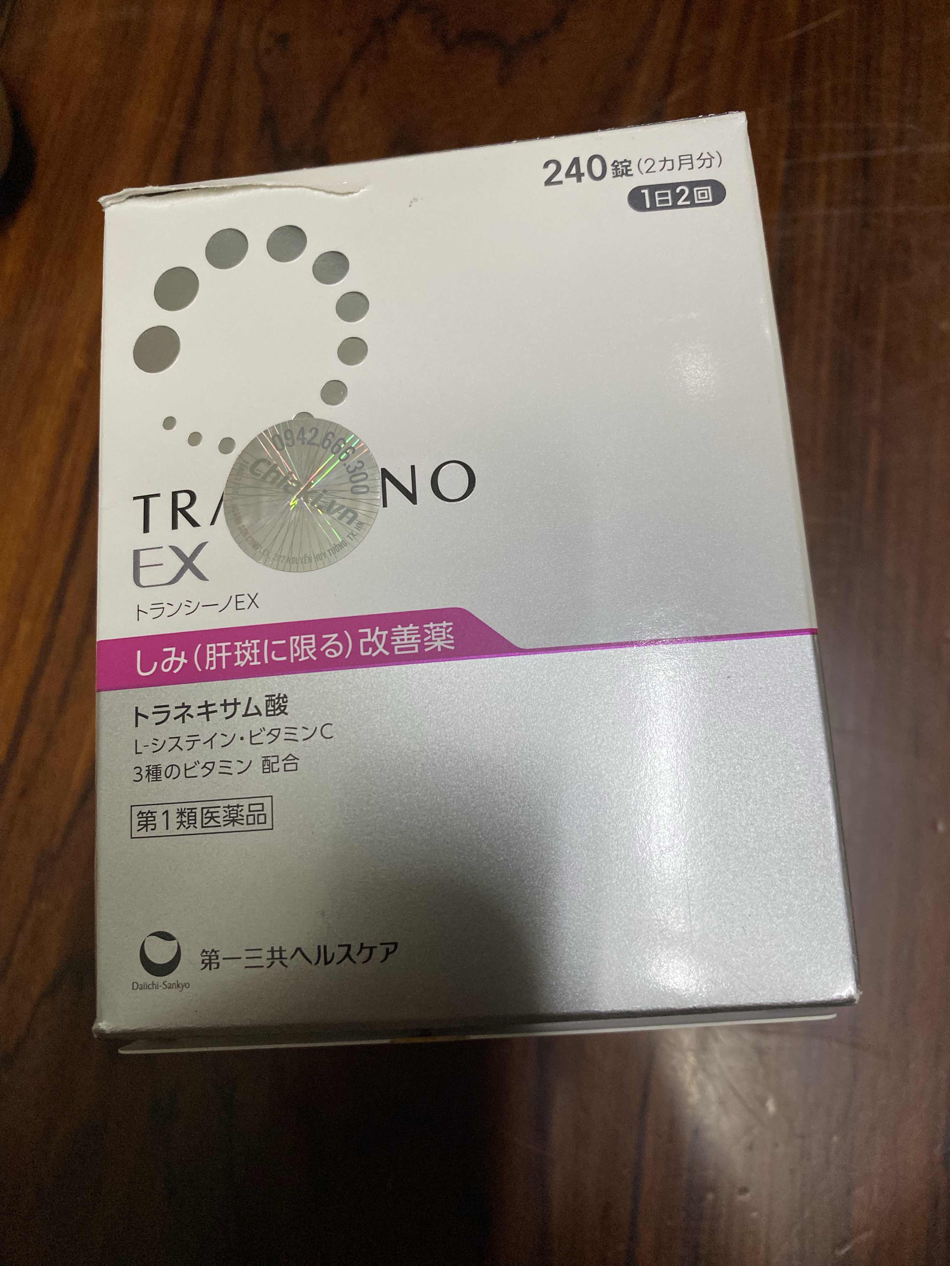 Viên uống Transino Whitening Nhật Bản - Hỗ trợ trắng da, giảm nám, tàn nhang, làm mờ vết thâm, dưỡng da đẹp cho phụ nữ tuổi 30+